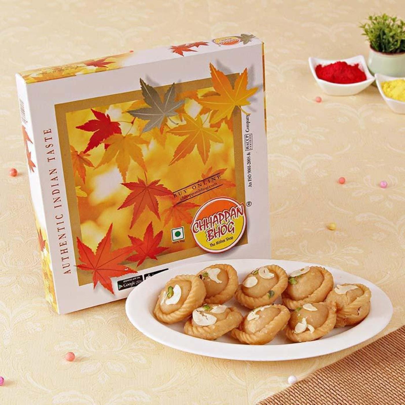 chandrakala in gift box