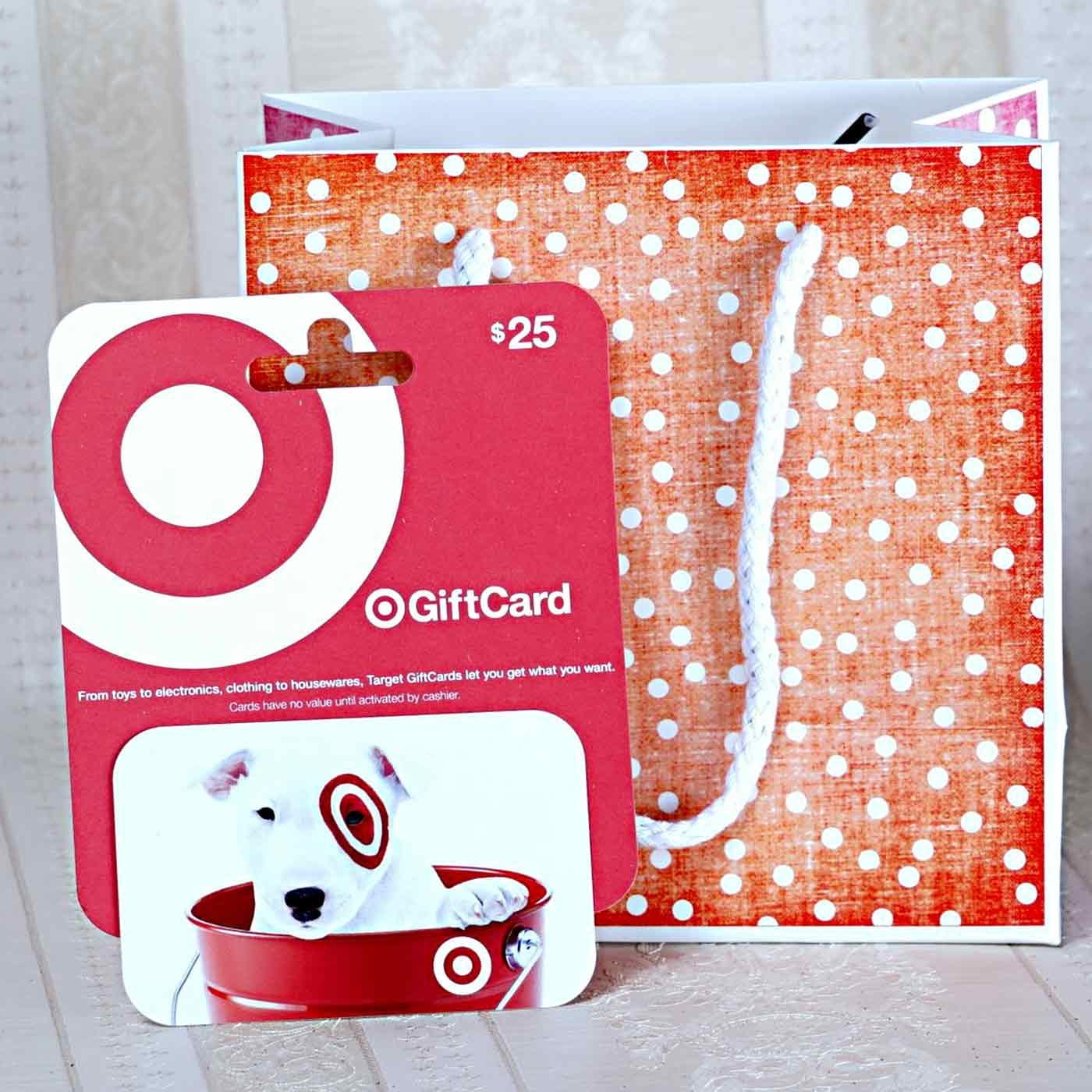 target $25 gift card