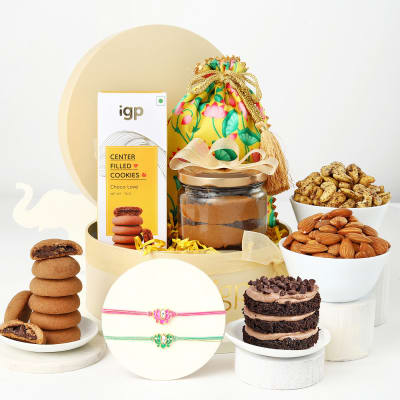 Buy Send Cherished Memories Rakhi Hamper Online Igp Jvs