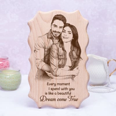 Buy Send Personalized Wooden Photo Frame Online Igp M