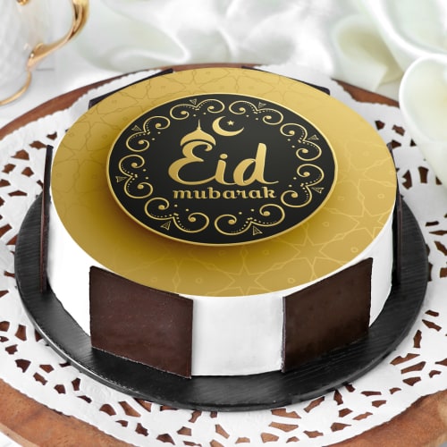 Delicious Ramadan Eid Mubarak Cake Half Kg Gift Send Ramadan And Eid Gifts Online Hd Igp Com