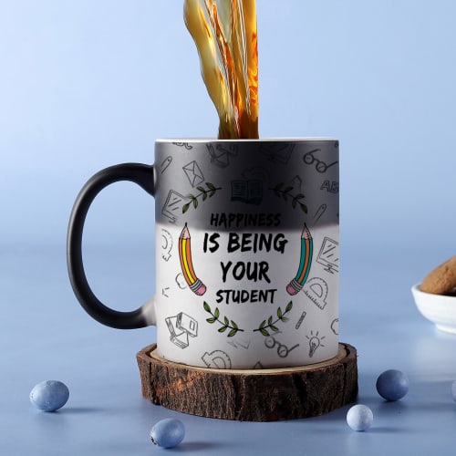 Thank You Teacher Personalized Magic Mug