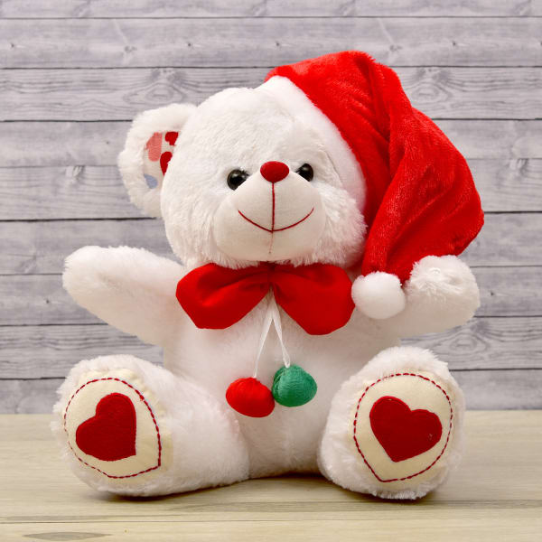 Adorable Santa Teddy