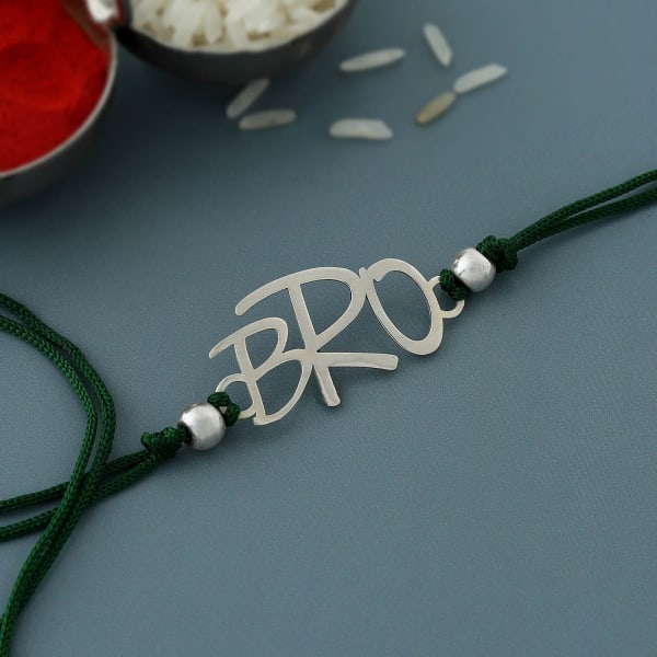 Bro 925 Sterling Silver Rakhi