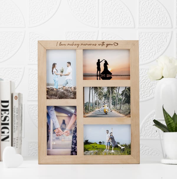 Cherished Memories Personalized Collage Photo Frame