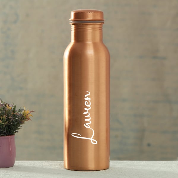 Copper Bottle with Personalization
