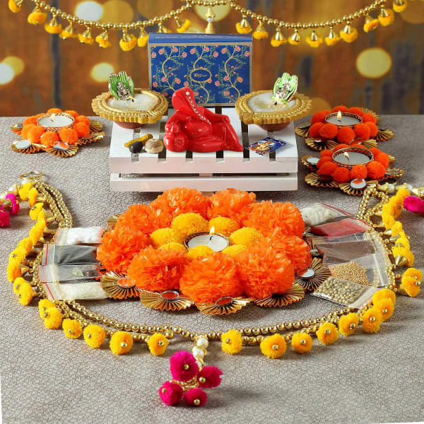 Diwali Celebrations Hamper with Ganesha Idol