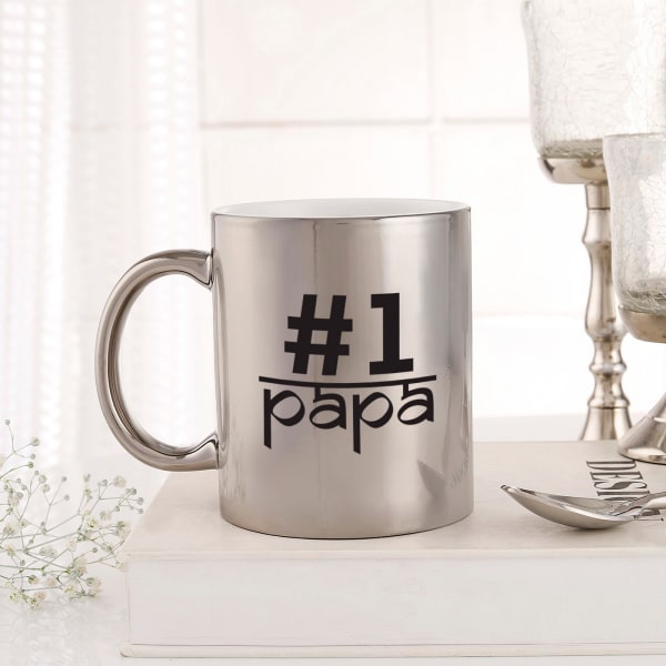 Father's Day Personalized No 1 Papa Mug