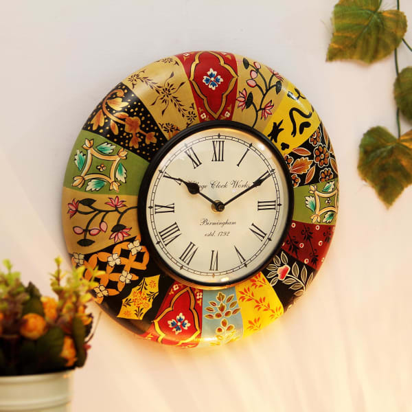 Multicolored Wall Clock