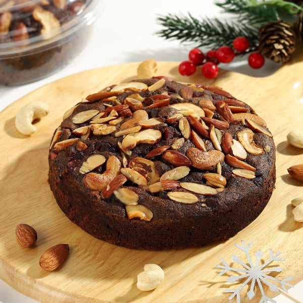 Nutty Plum Cake