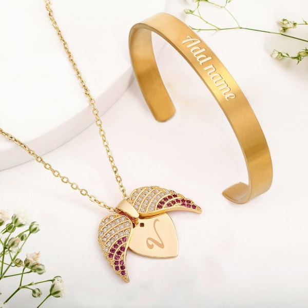 Personalized Dazzling Jewellery Combo