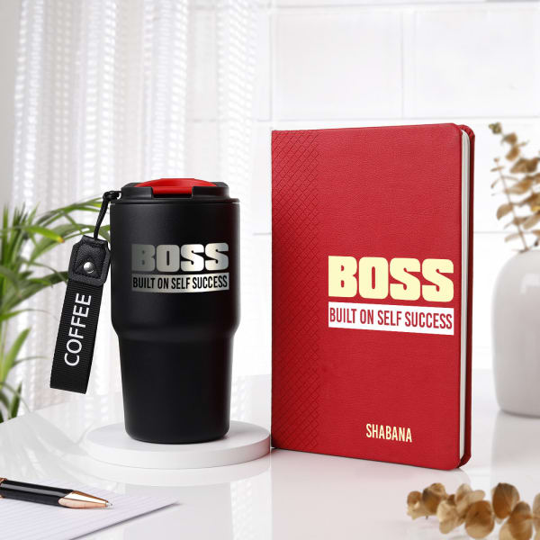 Personalized Self Success Boss Gift Combo