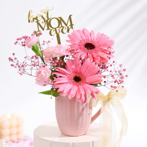 Pink Bloom Arrangement for Mom
