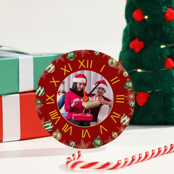 Santa's Countdown Personalized Desk Clock