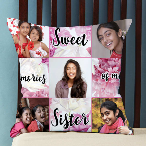 p sweet memories personalized cushion for sister 71712 m
