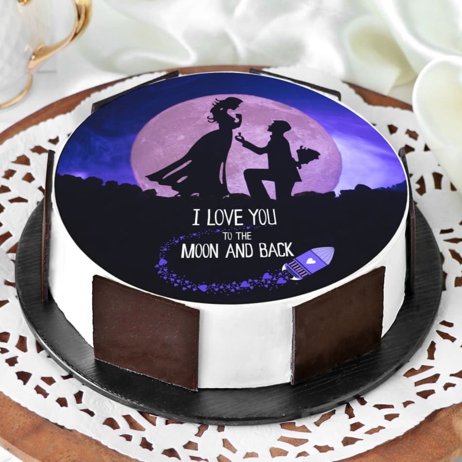 Order Amazing Love Proposal Cake 1 Kg Online at Best Price, Free ...