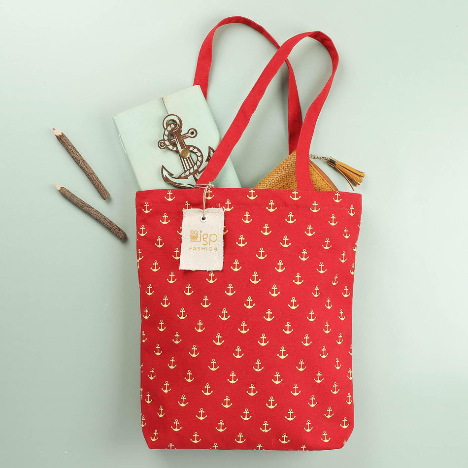 Printed Canvas Fashion Tote Bag