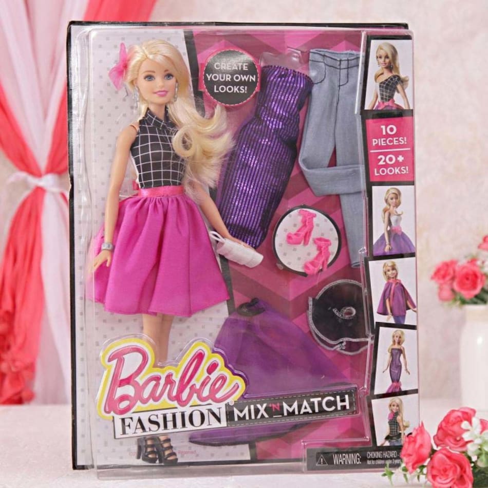 mix barbie games