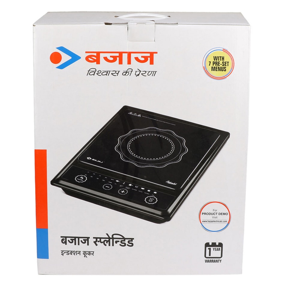 Bajaj splendid deals induction cooker price