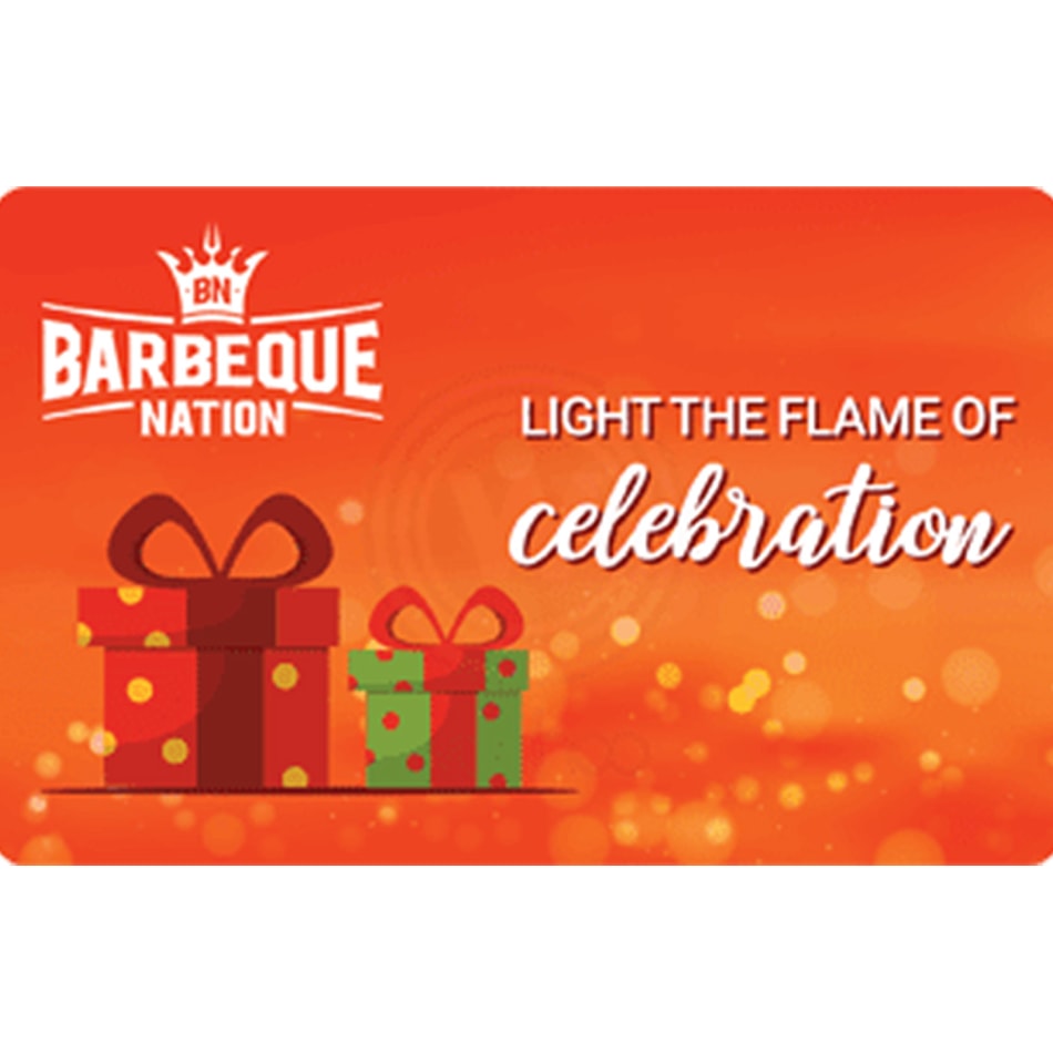 Barbeque Nation Instant Gift Voucher INR 1500
