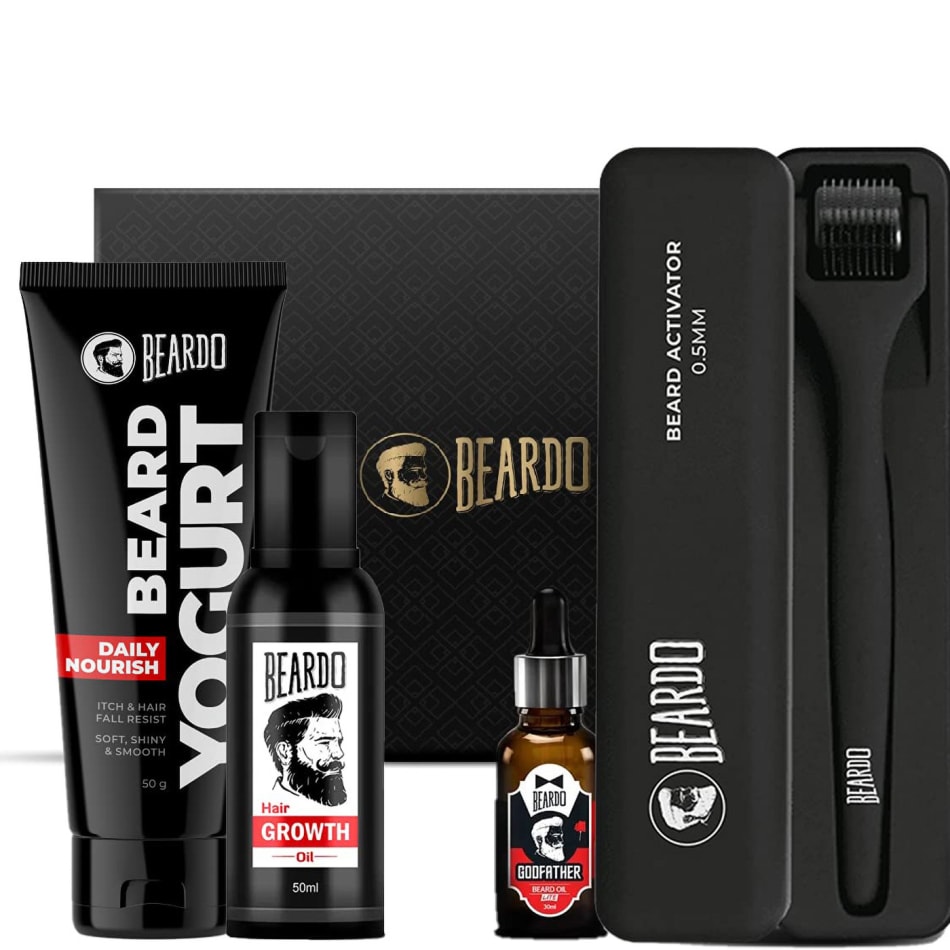 Buy BEARDO Beard Color Natural Black for Men | Shoppers Stop