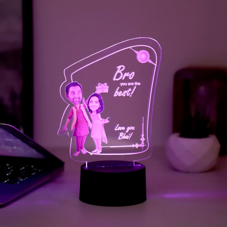 Holiday Gift Box LED Night Lamp 3D Illusion Touch Sensor Hoom Decorati –  The 3D Lamp®
