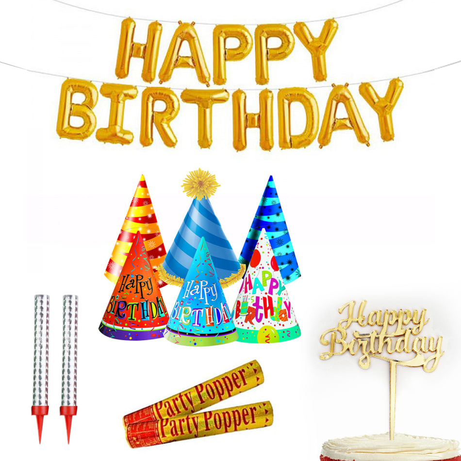 Birthday Surprise Personalized Gift Set: Gift/Send New Year Gifts Online  JVS1270112 |IGP.com