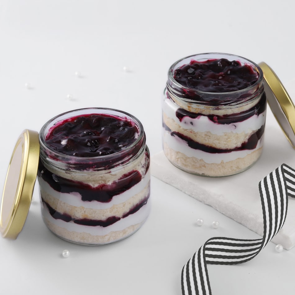 Blueberry Lemon Cake Party Parfait | Marisha's Couture Ca