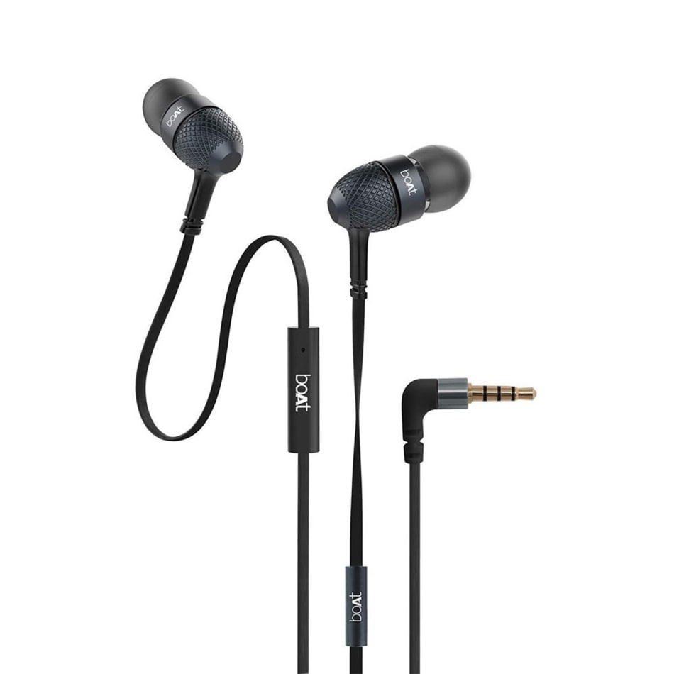 Buy/Send BOAT BASSHEADS 228 WIRED EARPHONES WITH MIC Online IGP