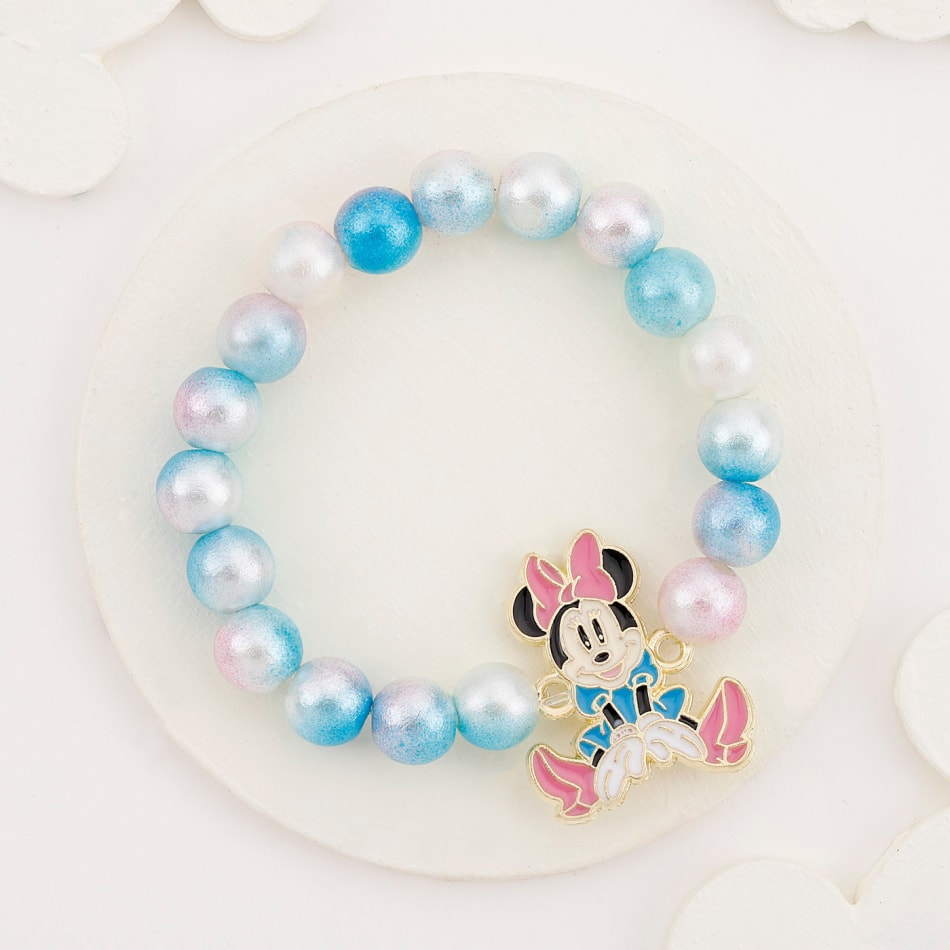Cute Mickey Mouse 22KT Gold Braclet