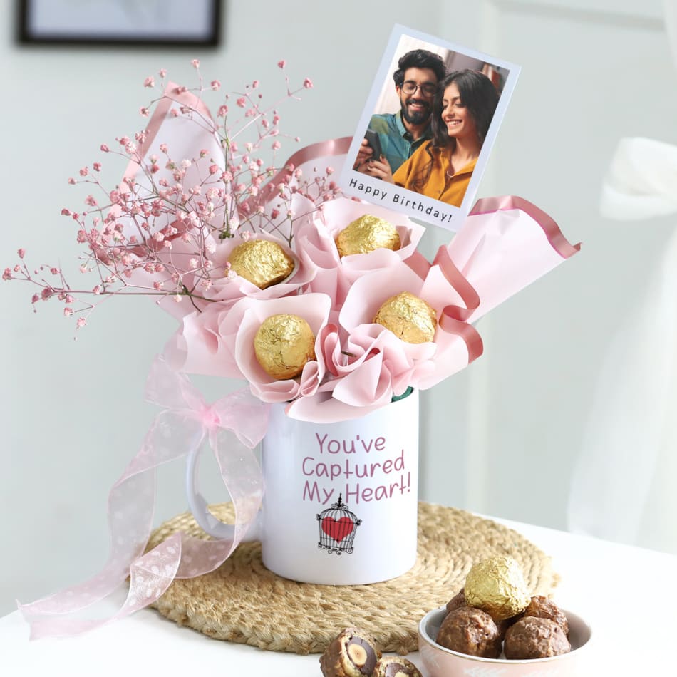 Nutty Delight Personalized New Year Hamper: Gift/Send New Year Gifts Online  JVS1197320 |IGP.com
