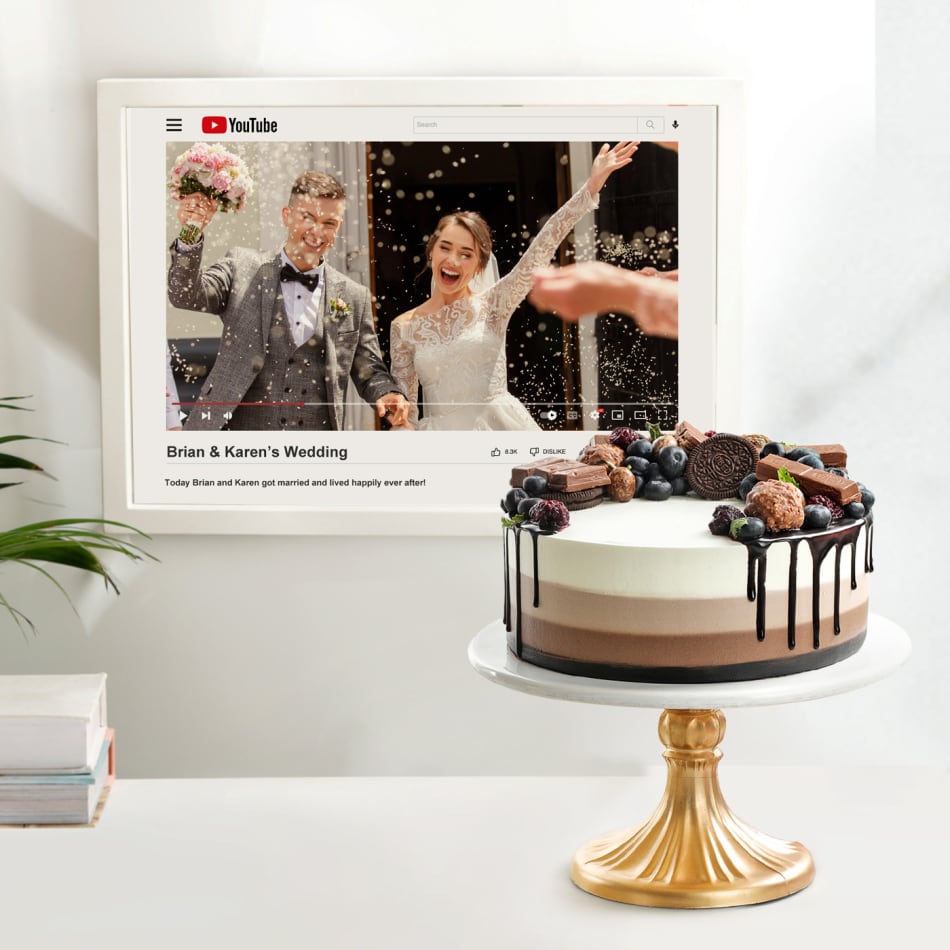 Buy/Send Cherished Wedding Moments Personalized Gift Online IGP