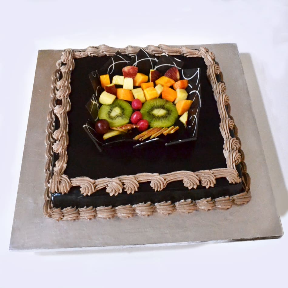sweet & fresh with our mixed fruit cake| MIX Fruit Cake | Online Mix Fruits  Cake Deliver | TFCakes