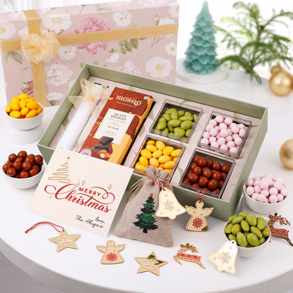 Gourmet Christmas Gift Box – Angel Delivery