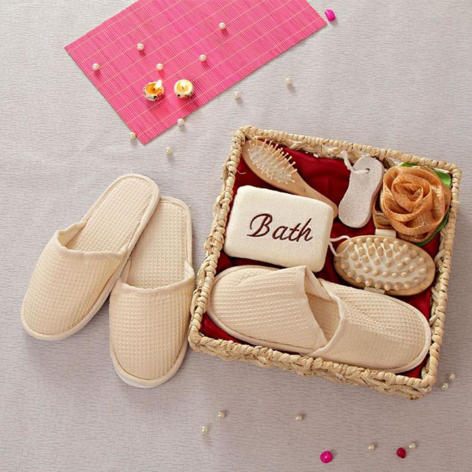 Maltose Disposable Slippers for Guests 5 Pairs House India | Ubuy