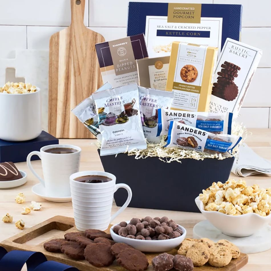 Share more than 52 coffee chocolate gift basket super hot
