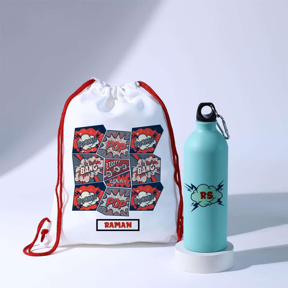 Raman School Backpack Blue : Amazon.in: Fashion