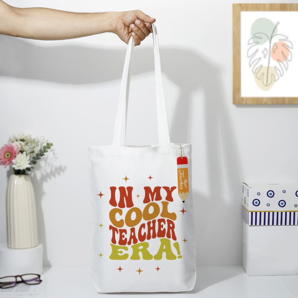 Ubuy Best Tote Bags For Teachers Buy/Send Cool Teacher Era Canvas
