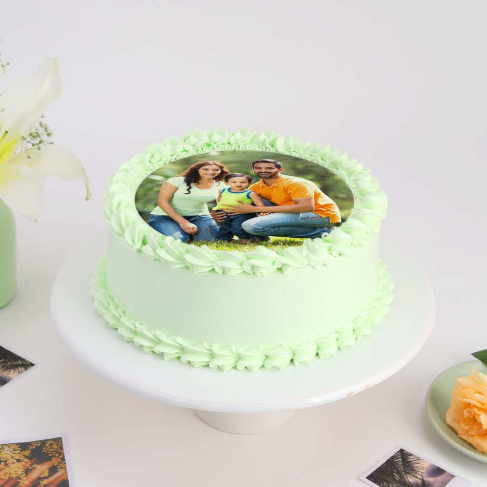 Personalised Yummy Photo Birthday Cake - Wishingcart.in