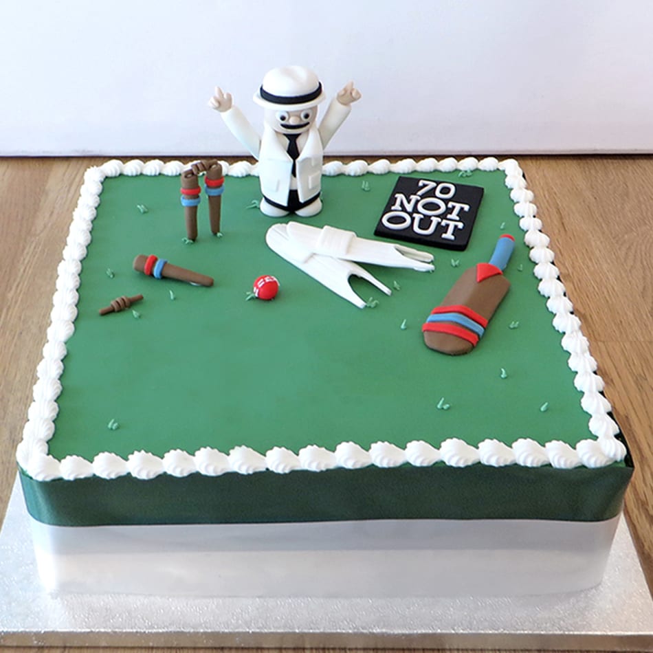 Tic Tac Toe - Cake for a cricket lover who adores MS Dhoni... | Facebook