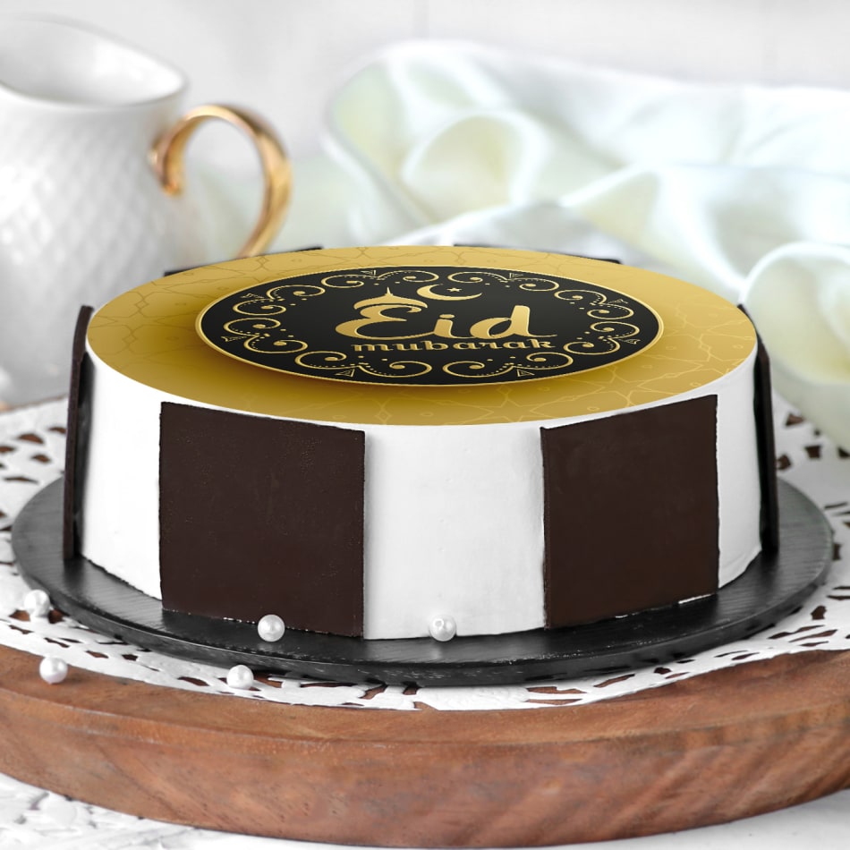 Gold Eid Mubarak Cake Topper | Party Supplies | Fancy Parties