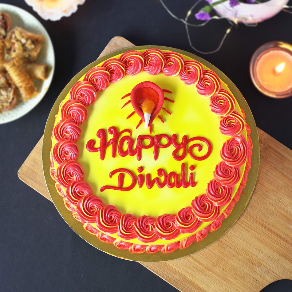 Mango Diwali Cake | Buy, Send or Order Online | Winni.in | Winni.in