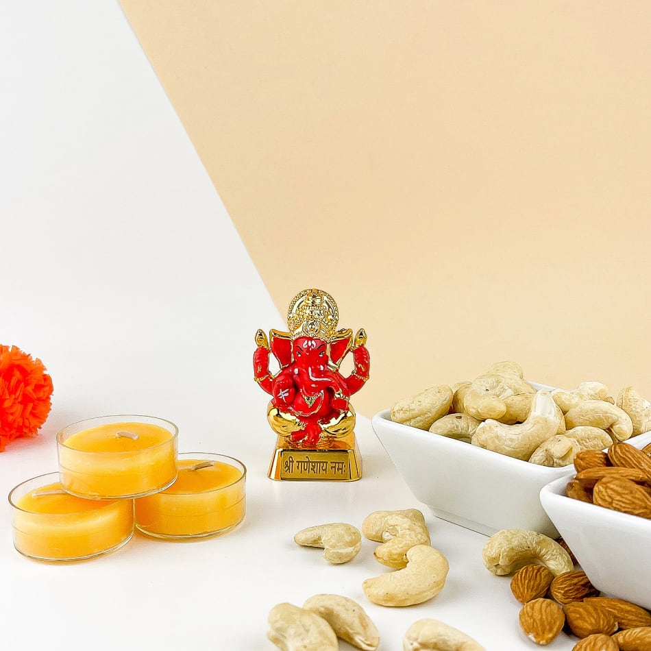 Send Dry Fruits Chocolates and Snacks Diwali Hamper Online - DW21-99612 |  Giftalove