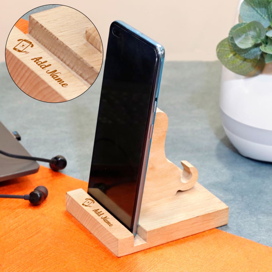 Buy Wood iphone stand All in one online