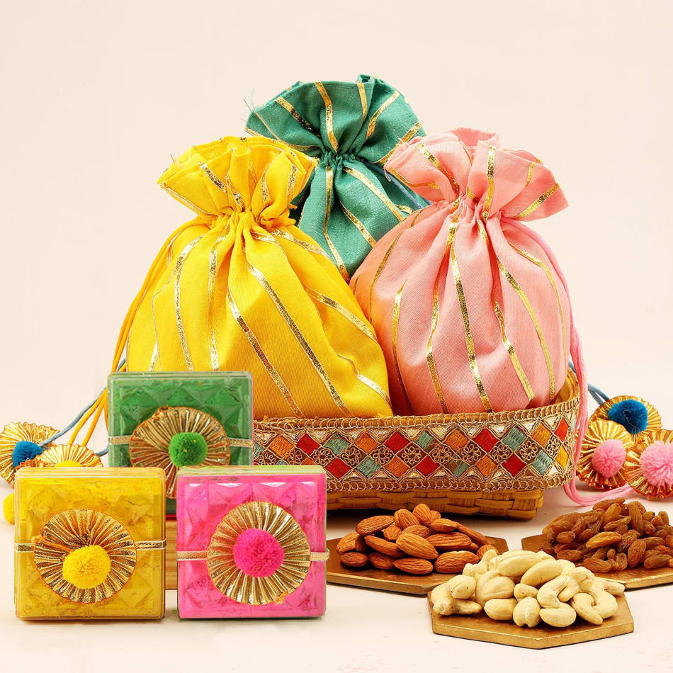 6 Section Gift Tray - Dried Fruits and Nuts Collection – Kandi King