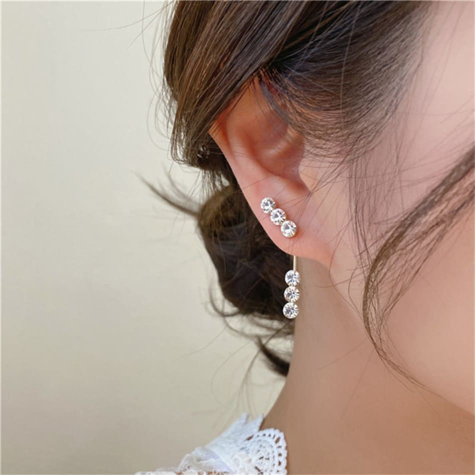 Earrings Combo Tassel Hoops Gold Set Of 3 Juju Joy: Gift/Send Jewellery  Gifts Online JVS1217275 |IGP.com