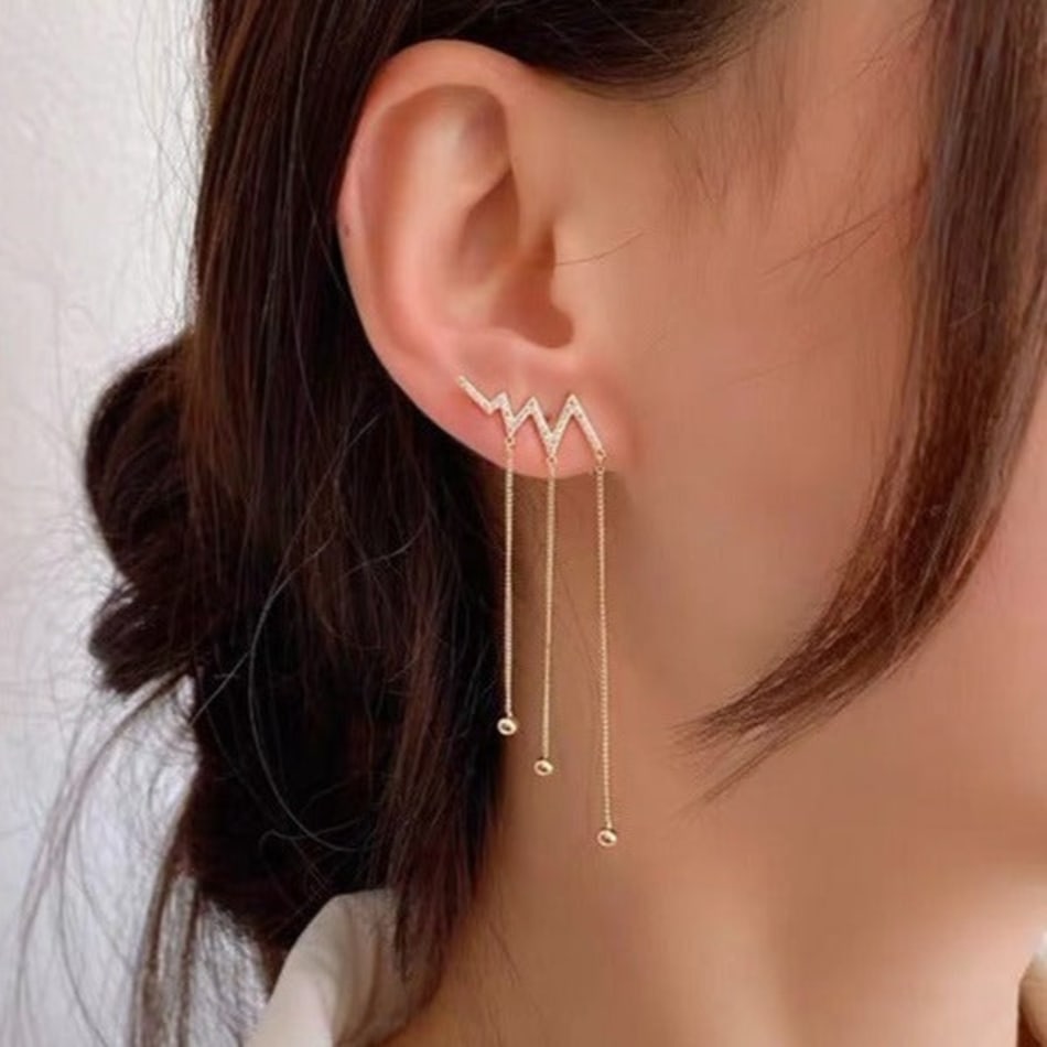 Earrings Combo Acrylic And Gold Set Of 5 Juju Joy: Gift/Send Jewellery  Gifts Online JVS1217282 |IGP.com