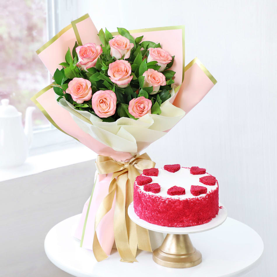 Rose Bouquet Birthday Cake - CakeCentral.com