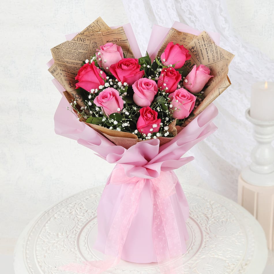 Order Elegant Rose Bouquet Online at Best Price, Free Delivery