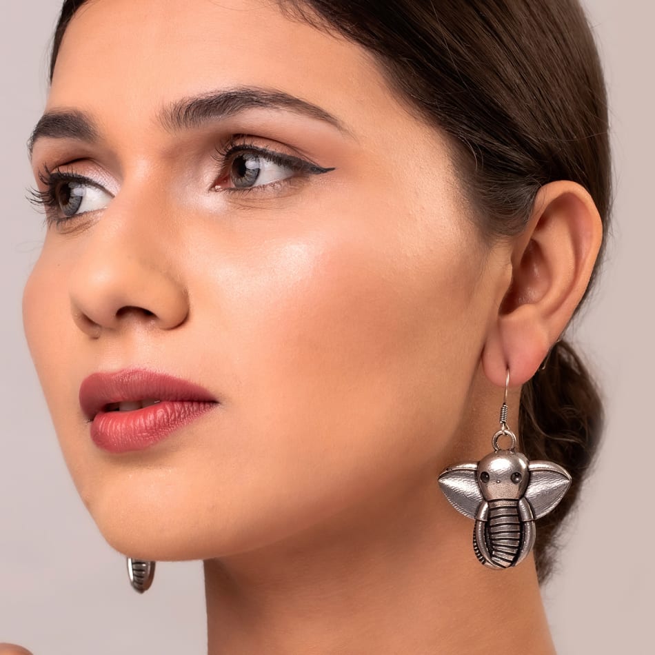 Kundan Pearl And CZ Earrings: Gift/Send Jewellery Gifts Online J11150938 | IGP.com